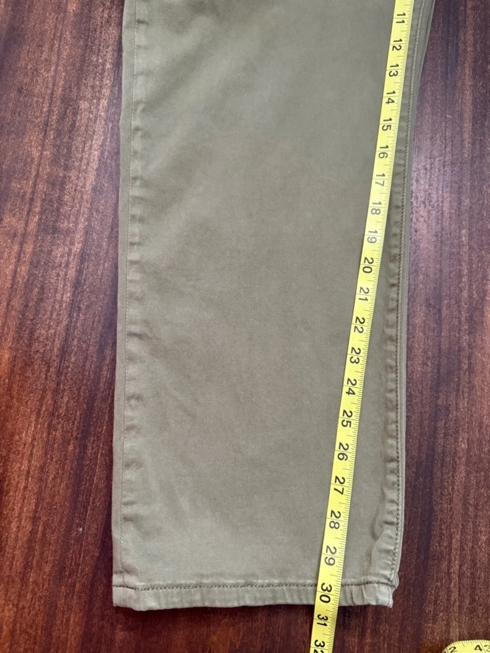 Lucky Brand Men's Olive Green Casual Pants